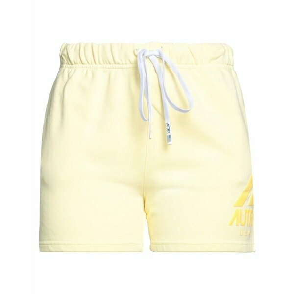 【送料無料】 オートリー レディース カジュアルパンツ ボトムス Shorts & Bermuda Shorts Light yellow