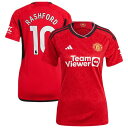 アディダス レディース ユニフォーム トップス Marcus Rashford Manchester United adidas Women 039 s 2023/24 Home Replica Player Jersey Red