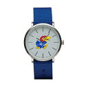 W[fB Y rv ANZT[ Kansas Jayhawks Stitch Nylon Strap Watch -