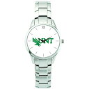 ジャーディン レディース 腕時計 アクセサリー North Texas Mean Green Women's Stainless Steel Bracelet Wristwatch -