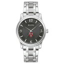 uo Y rv ANZT[ Harvard Crimson Bulova Stainless Steel Corporate Collection Watch -