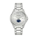 uo Y rv ANZT[ Penn State Nittany Lions Bulova Stainless Steel Classic Sport Watch -