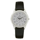 W[fB Y rv ANZT[ Saint Joseph's Hawks Medallion Black Leather Wristwatch -