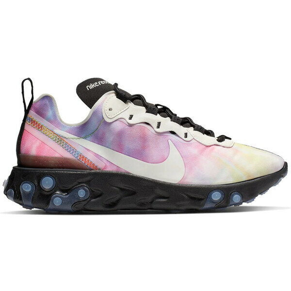 楽天astyNike ナイキ レディース スニーカー 【Nike React Element 55】 サイズ US_9.5W（26.5cm） Tie Dye （Women's）