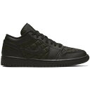 Jordan W[_ fB[X Xj[J[ yJordan 1 Lowz TCY US_6.5W(23.5cm) Triple Black Quilted (Women's)