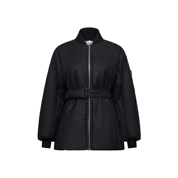 アライア レディース ジャケット＆ブルゾン アウター Black Technical Twill Belted Bomber Jacket Noir alaiaのサムネイル