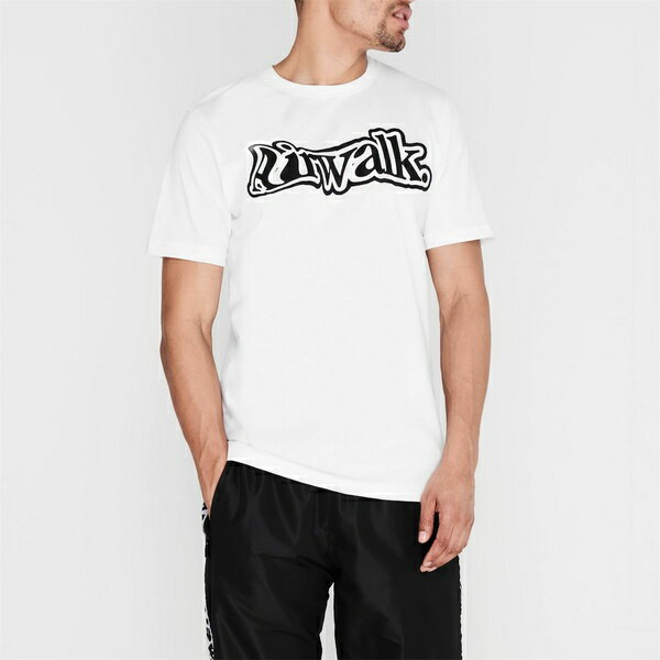 ・デザイン エアウォーク メンズ Tシャツ トップス Wave Logo T Shirt Mens:asty がかかりま