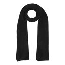 【送料無料】 フェデーリ メンズ マフラー・ストール・スカーフ アクセサリー Scarves Black