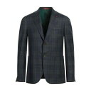 【送料無料】 イザイア メンズ ジャケット&ブルゾン アウター Blazers Blue