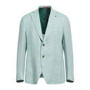 【送料無料】 イザイア メンズ ジャケット&ブルゾン アウター Blazers Green