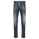 【送料無料】 ディースクエアード メンズ デニムパンツ ボトムス Jeans Blue(4)