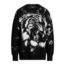 【送料無料】 ロベルトカヴァリ メンズ ニット&セーター アウター Sweaters Black