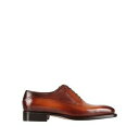 【送料無料】 サントーニ メンズ ドレスシューズ シューズ Lace-up shoes Brown