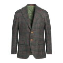 【送料無料】 イザイア メンズ ジャケット&ブルゾン アウター Blazers Brown
