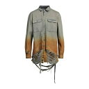 【送料無料】 リックオウエンス メンズ シャツ トップス Denim shirts Blue