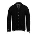 【送料無料】 グリフォーニ メンズ カーディガン アウター Cardigans Black