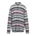 【送料無料】 ミッソーニ メンズ シャツ トップス Shirts Blue