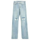 【送料無料】 ヴェトモン メンズ デニムパンツ ボトムス Jeans Blue