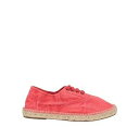【送料無料】 ナチュラルワールド メンズ サンダル シューズ Espadrilles Red