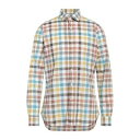 【送料無料】 グリエルミノッティ メンズ シャツ トップス Shirts Azure(4)