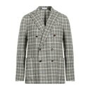 【送料無料】 ボリオリ メンズ ジャケット&ブルゾン アウター Blazers Grey