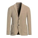 【送料無料】 モンテドーロ メンズ ジャケット&ブルゾン アウター Blazers Beige(4)