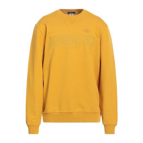 【送料無料】 アエロナウティカ ミリターレ メンズ パーカー・スウェットシャツ アウター Sweatshirts Yellow(4)