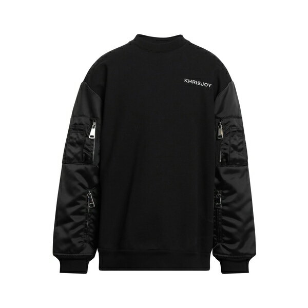 【送料無料】 クリスジョイ メンズ パーカー・スウェットシャツ アウター Sweatshirts Black(4)