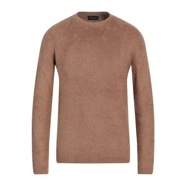 【送料無料】 ロベルトコリーナ メンズ ニット&セーター アウター Sweaters Beige