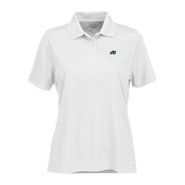 ビンテージアパレル レディース ポロシャツ トップス JU Dolphins Women's Vansport Omega Plus Size Tech Polo White