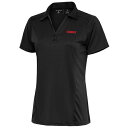 アンティグア レディース ポロシャツ トップス Kansas City Chiefs Antigua Women's Throwback Logo Tribute Polo Charcoal