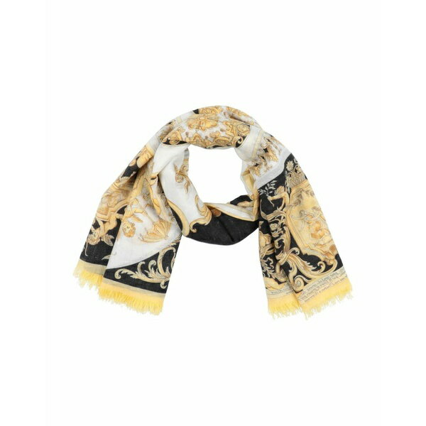 ベルサーチ マフラー（レディース） 【送料無料】 ヴェルサーチ レディース マフラー・ストール・スカーフ アクセサリー Scarves Yellow