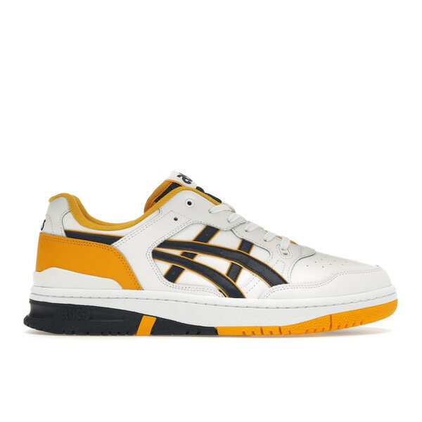 ASICS アシックス メンズ スニーカー  サイズ US_11.5(29.5cm) White Midnight Navy Yellow