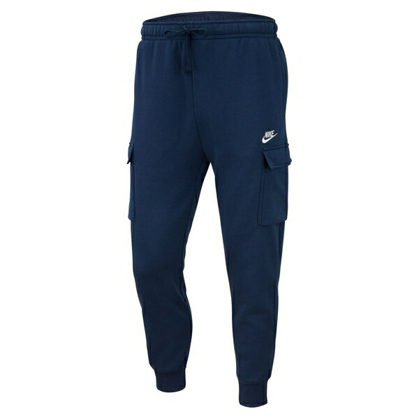ナイキ メンズ ランニング スポーツ Sportswear Club Fleece Men's Cargo Pants Navy/White