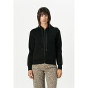 ゲス レディース パーカー・スウェットシャツ アウター NEW SCUBA - Zip-up sweatshirt - jet black