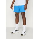アンダーアーマー メンズ サンダル シューズ ZONE - Sports shorts - blue atlantis/white