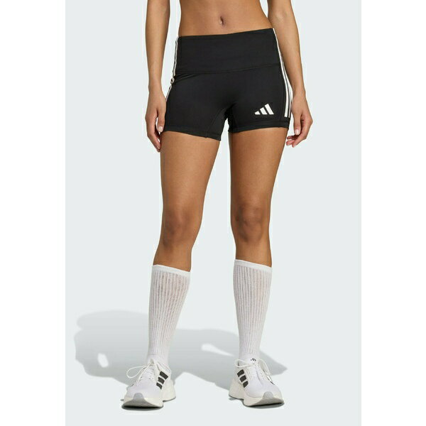 アディダス レディース カジュアルパンツ ボトムス 3-STRIPES VOLLEYBALL - Leggings - black