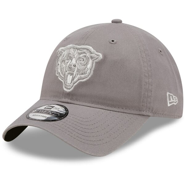 j[G Y Xq ANZT[ Chicago Bears New Era Core Classic 2.0 9TWENTY Adjustable Hat Gray