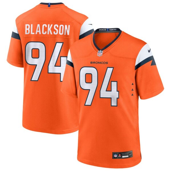 ʥ  ˥ե ȥåץ Denver Broncos Nike Custom Game Jersey Orange