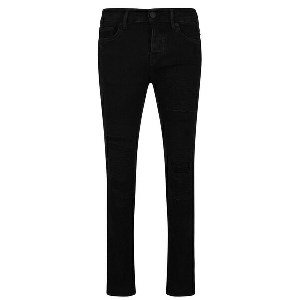 ̵ ȥ롼ꥸ  ǥ˥ѥ ܥȥॹ Rocco Slim Jeans Black 1001