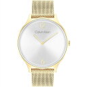 【送料無料】 カルバンクライン レディース 腕時計 アクセサリー Ladies Calvin Klein Mesh Watch Gold