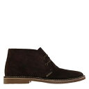 【送料無料】 ベンシャーマン メンズ ブーツ シューズ Hunt Desert Mens Boots Brown