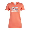 【送料無料】 カンタベリー レディース Tシャツ トップス Uglies Tee Ld31 Orange