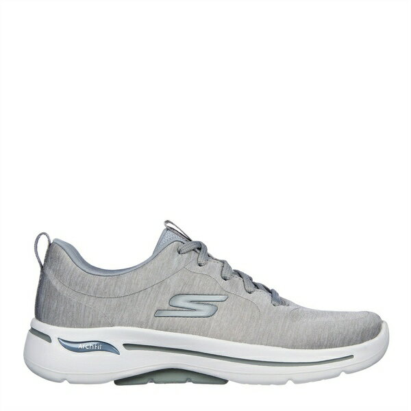 【送料無料】 スケッチャーズ レディース スニーカー シューズ Go Walk Arch Fit - Moon Shadows Grey