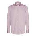 【送料無料】 カルバンクライン メンズ シャツ トップス Easy Iron Dobby Shirt Pale Red