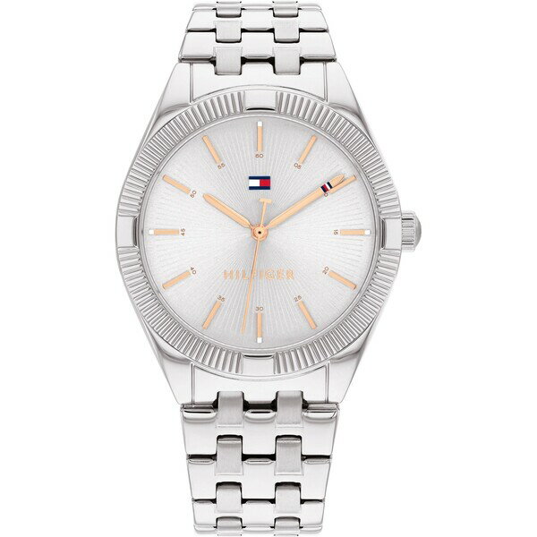 【送料無料】 トミー ヒルフィガー レディース 腕時計 アクセサリー Tommy Hilfiger Women 039 s watch Silver