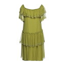 ALBERTA FERRETTI アルベルタ フェレッティ ワンピース トップス レディース Short dresses Military green