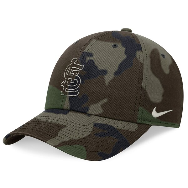 ナイキ メンズ 帽子 アクセサリー St. Louis Cardinals Nike Club Adjustable Hat Camo