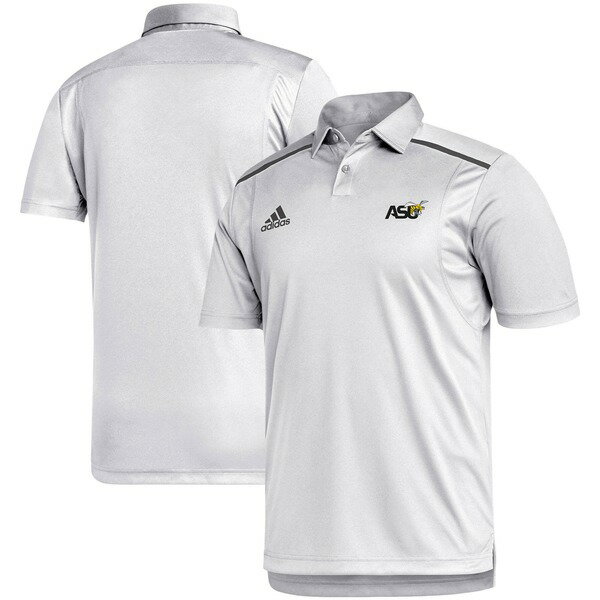 AfB_X Y |Vc gbvX Alabama State Hornets adidas Sideline TeamIssued Polo White