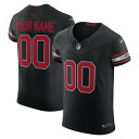 ナイキ メンズ ユニフォーム トップス Arizona Cardinals Nike Vapor F.U.S.E. Elite Custom Jersey Black